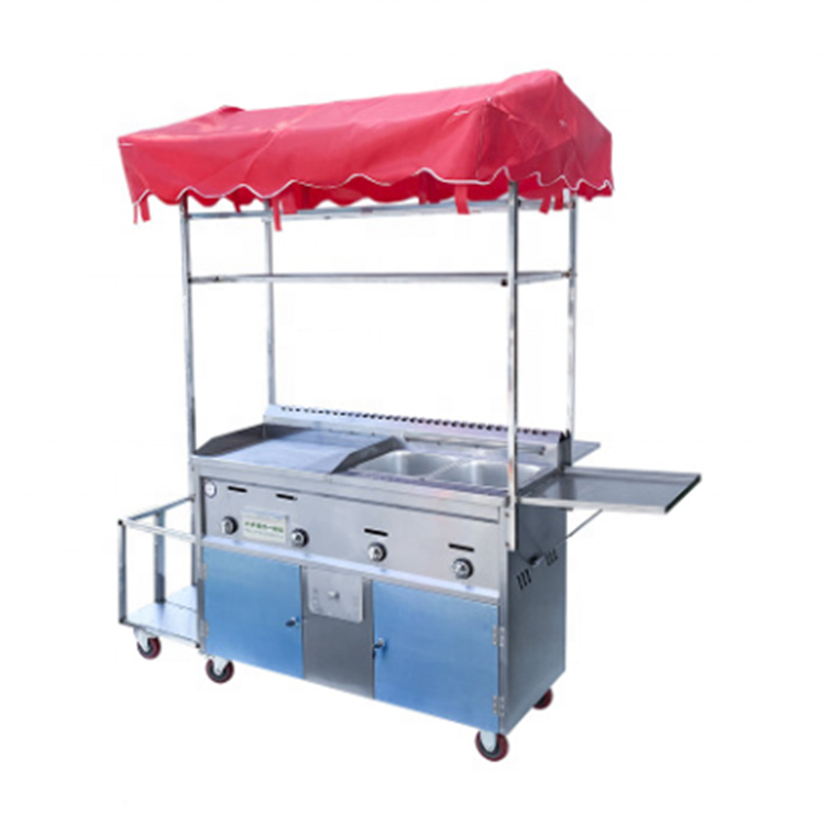 Quick Food Snacks - Mobile Food Truck Trailer Stainless Steel