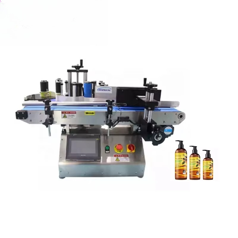 Snacks Food Labels - Beverage and food automatic round bottle
