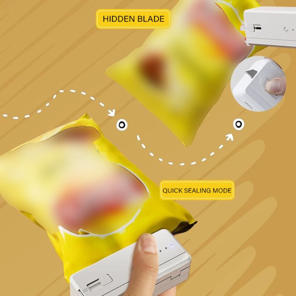 Magnetic Snack Bag Sealing Mac - Quick Food Snacks review and price