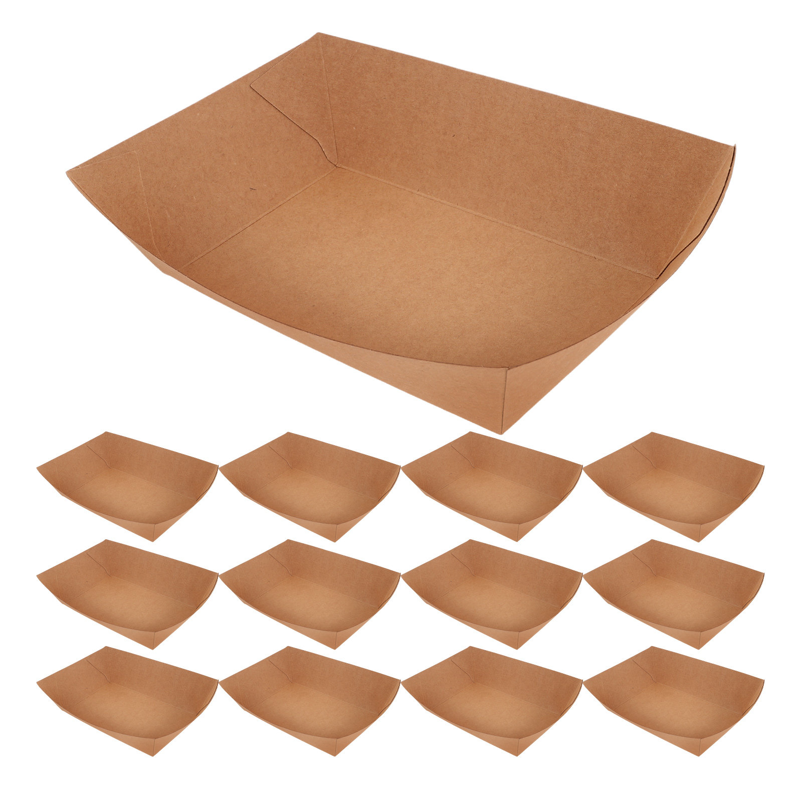 100Pcs Paper Food Tray Hot Dog - Quick Food Snacks review and price