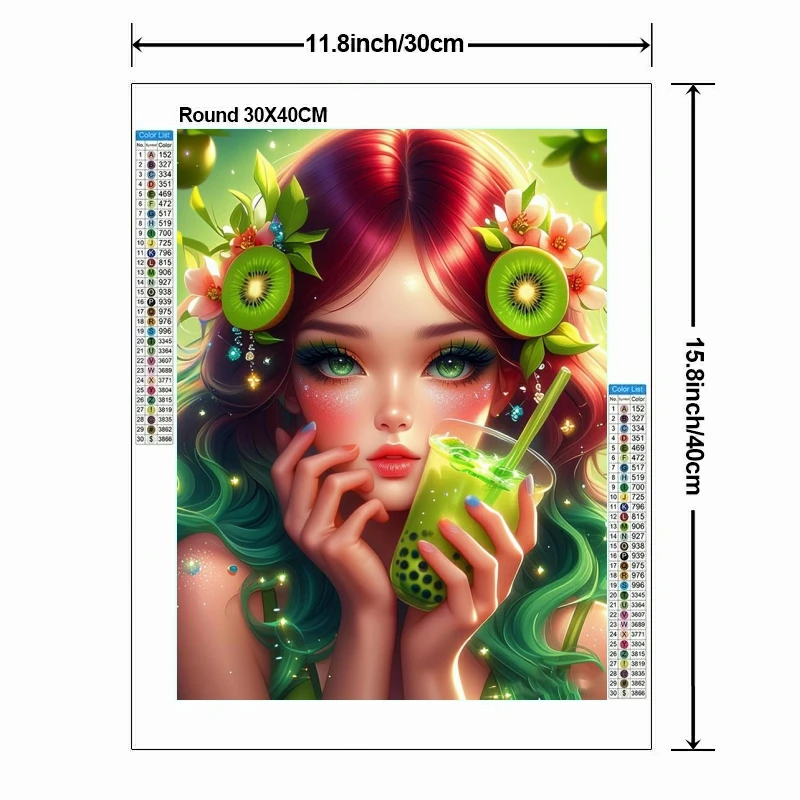 Rainbow Fruit Fashion Girl Dia - Fruit Roll Up review and price