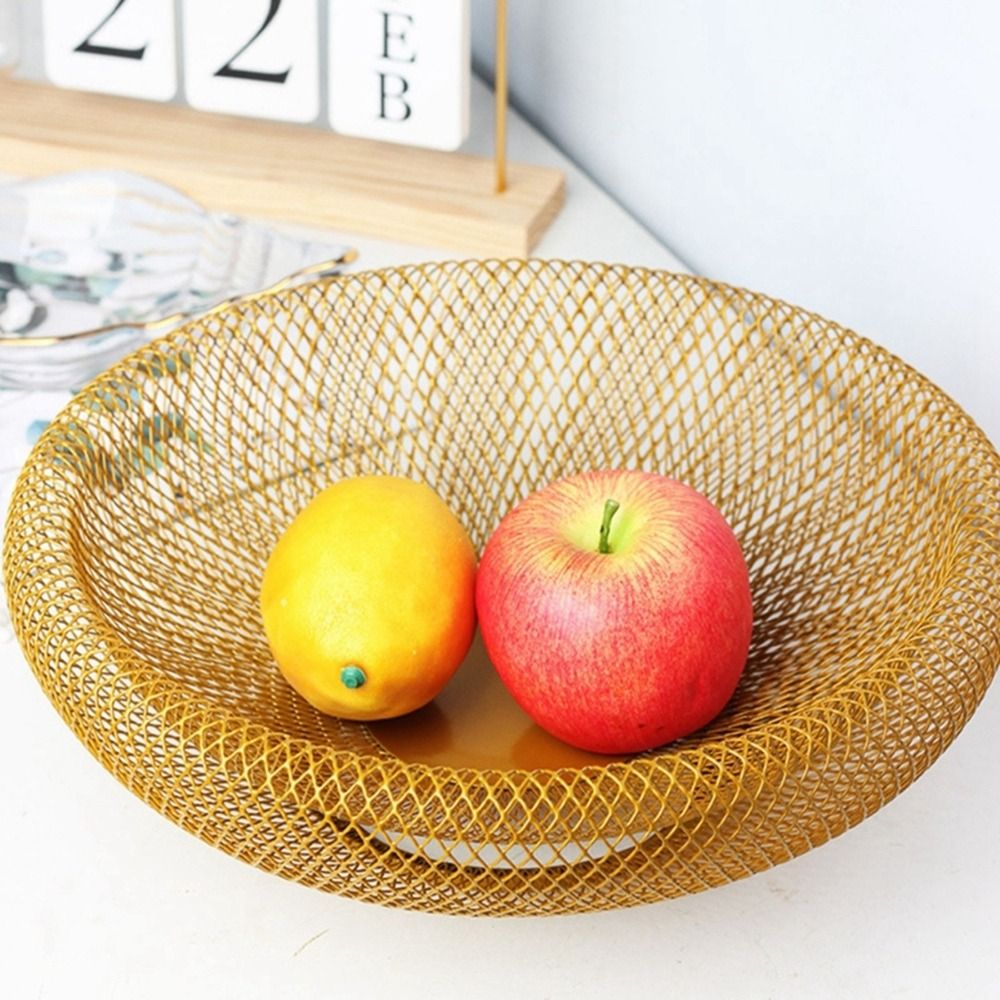 Black/Gold Iron Art Fruit Bask - Food Snacks With Iron review and price