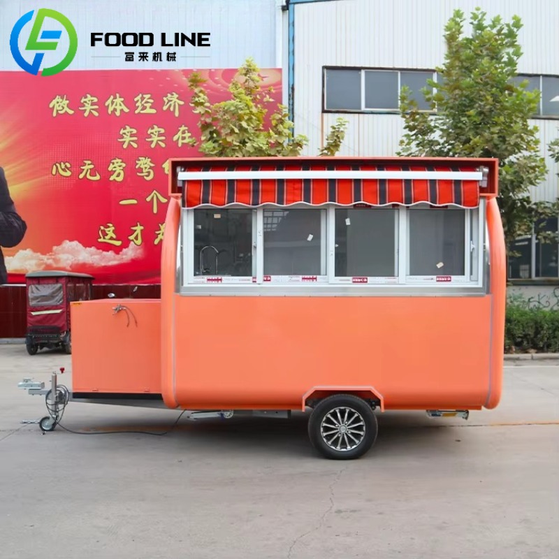 Compact Food Trailer for Stree - Quick Food Snacks review and price