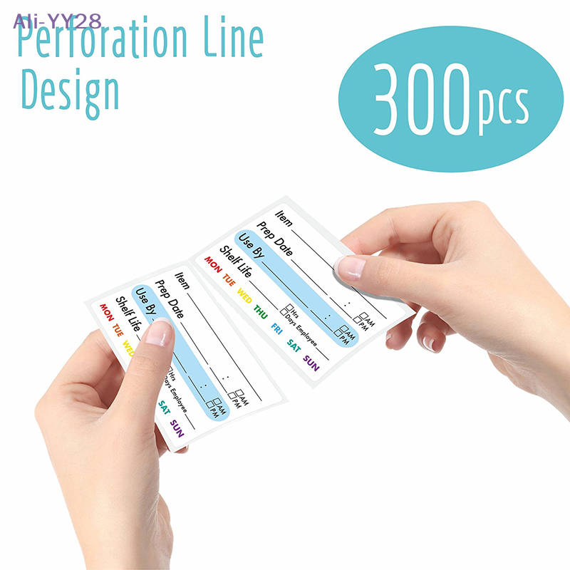 【YY28】300Pcs/Roll Kitchen Food - Snacks Food Labels review and price